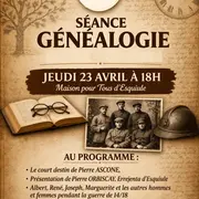 Séance généalogie