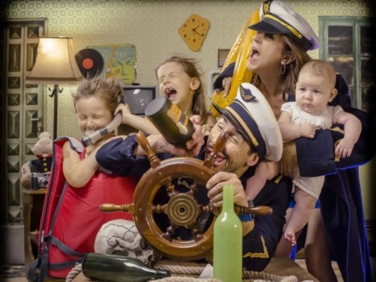 Séance photo de famille fun et insolite à Lyon (69)