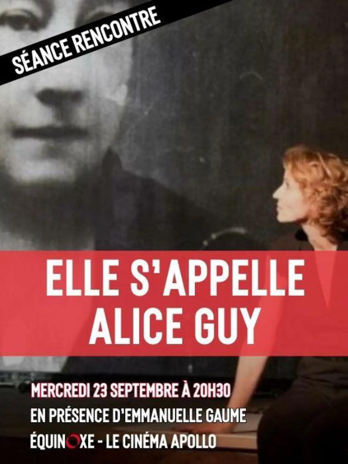 Séance Rencontre : Elle s'appelle Alice Guy