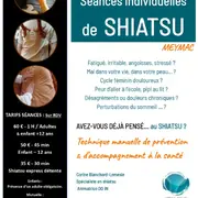 Séances individuelles de Shiatsu