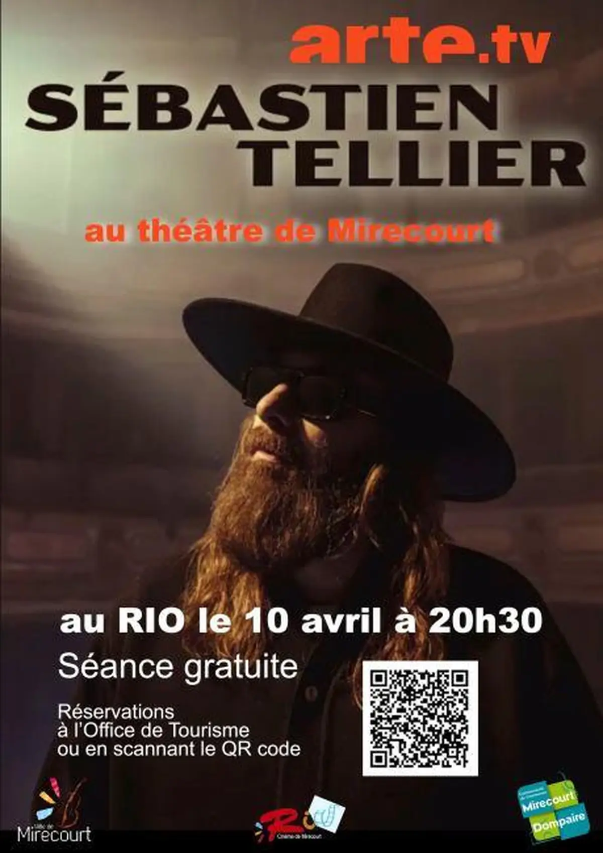 Sébastien Tellier au Théâtre - Rediffusion au cinéma