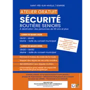 Sécurité routière seniors : Ateliers de sensibilisation