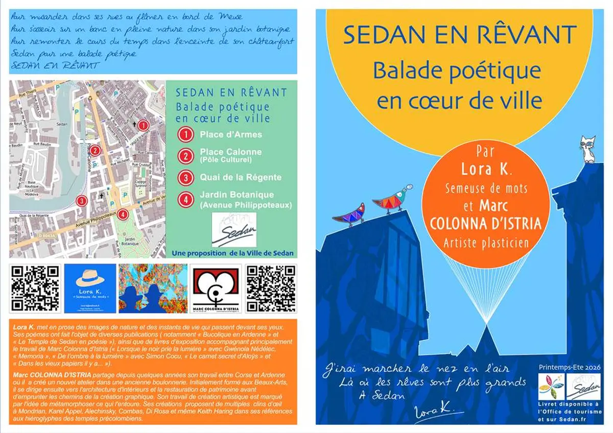 Sedan en rêvant : Balade poétique en coeur de ville