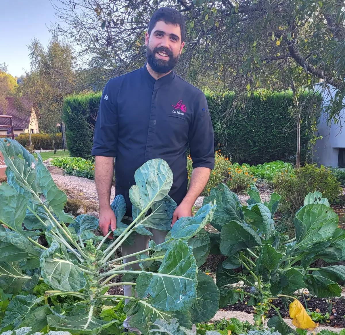 Le chef Luc Masson sélectionne avec soin ses produits