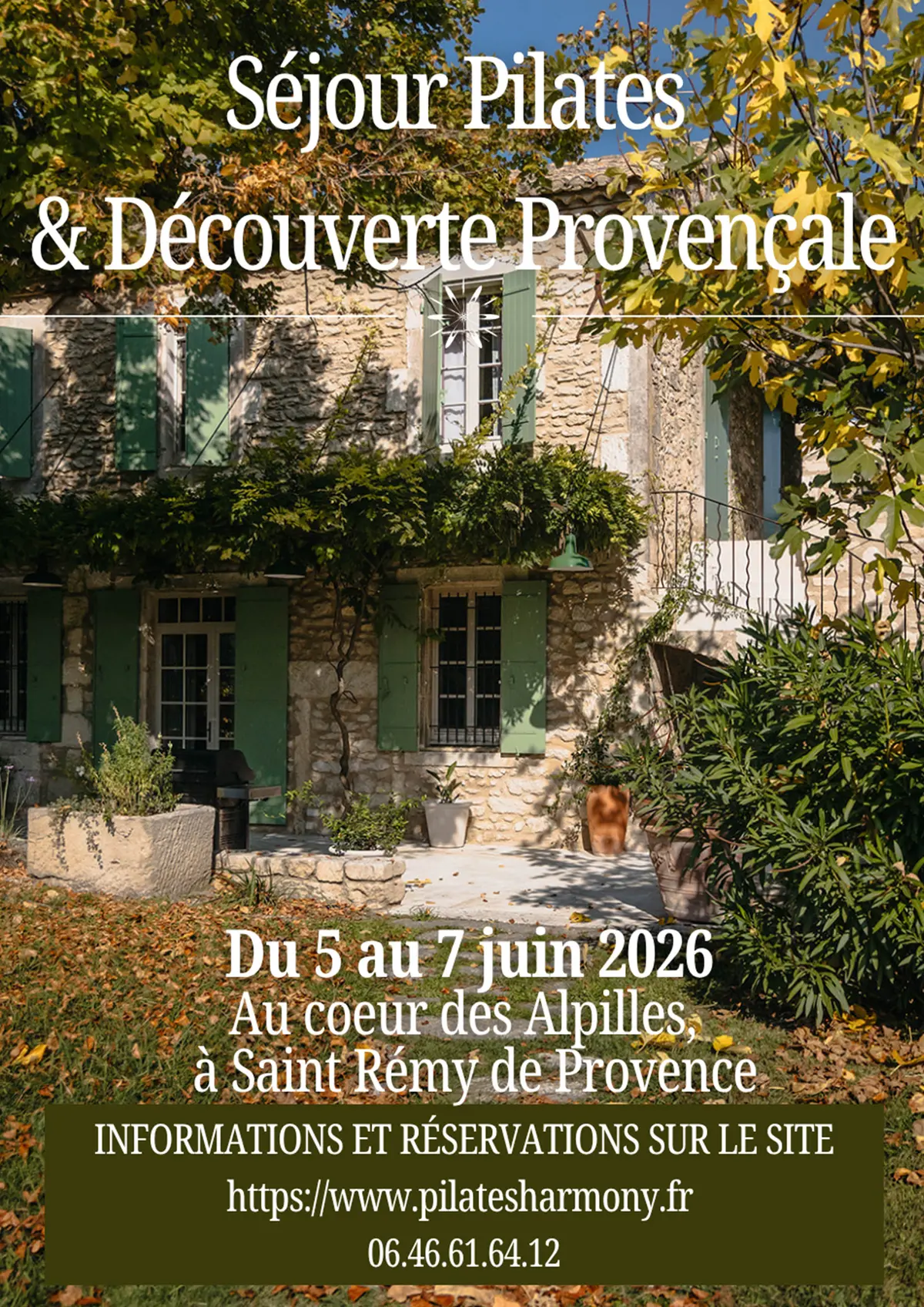 Séjour pilates & découverte provençale
