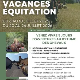Séjour Vacances Equitation