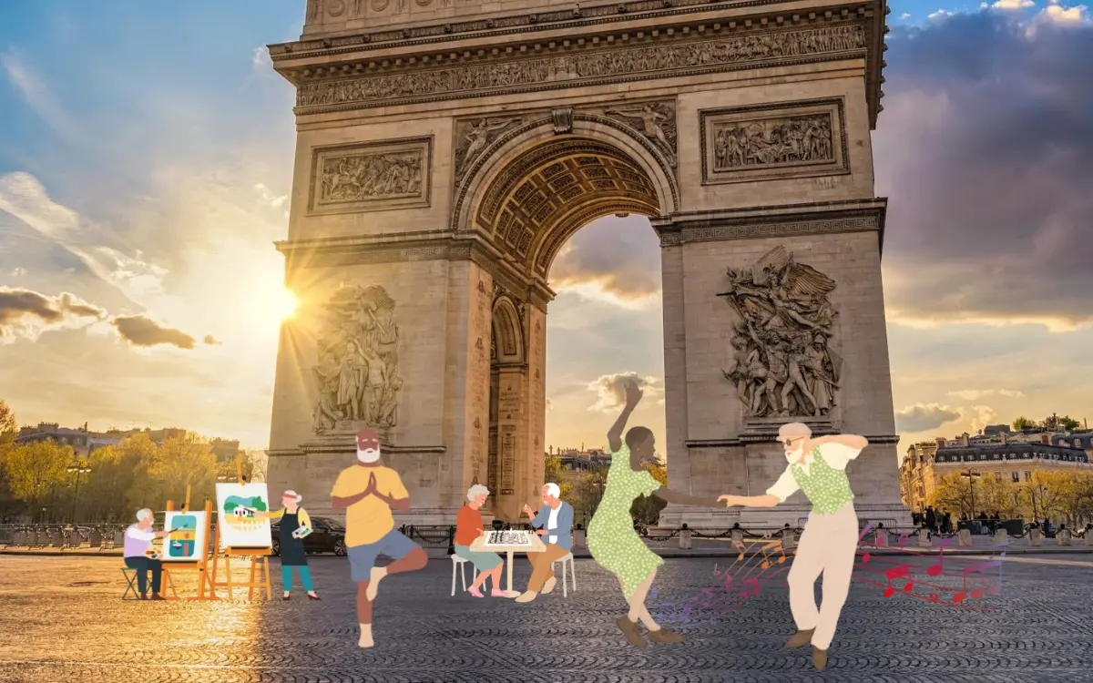 Semaine bleue 2026 : « Découverte de la peinture sur tissus » club séniors Beaucour (Paris 8e)