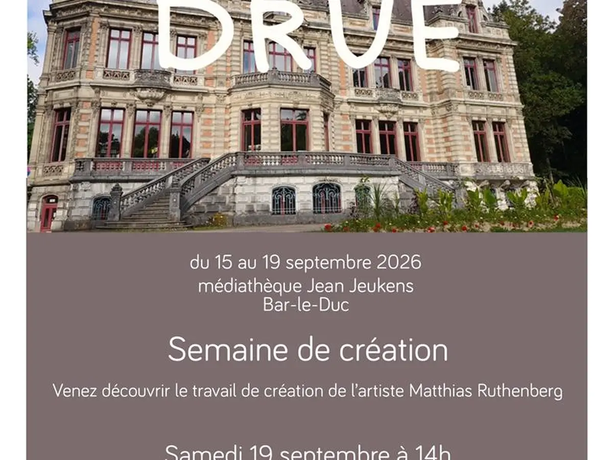 Semaine de création de l'artiste Matthias Ruthenberg