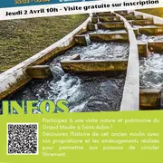 SEMAINE DE LA BIODIVERSITÉ - A la découverte des travaux d'aménagement d'un ancien moulin