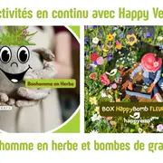 SEMAINE DE LA BIODIVERSITÉ - Atelier Bombes de graines et bonhomme en herbe avec Happy Vers à Terres d'Oiseaux