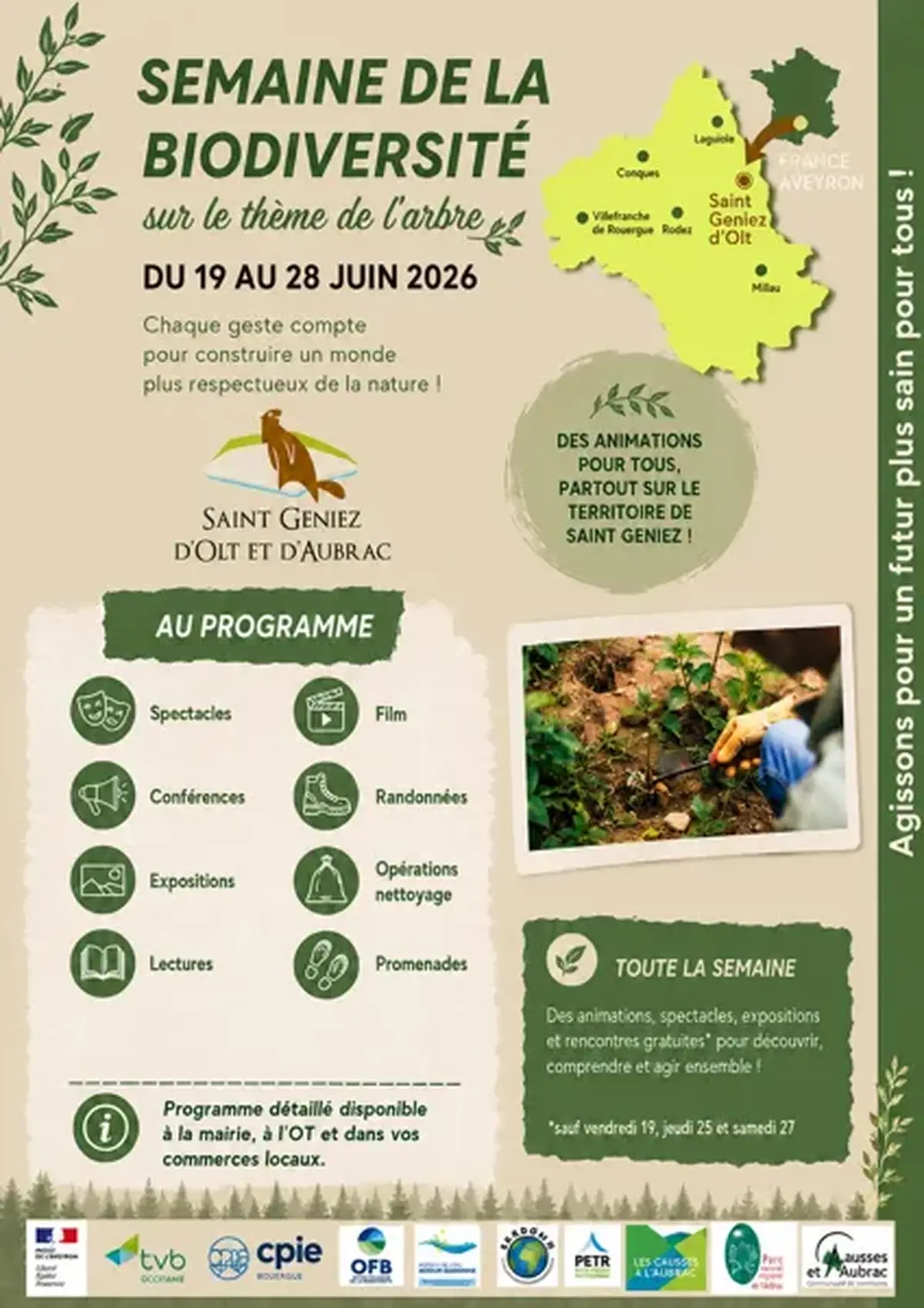 Semaine de la Biodiversité : Exposition photos de Renaud Dengreville - Phot'Aubrac 2026