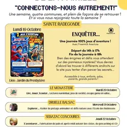 Semaine de la famille : Connectons-nous autrement ! à Sainte-Radegonde