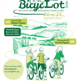 Semaine de la mobilité à Figeac : Randonnée à vélo de BicycLot