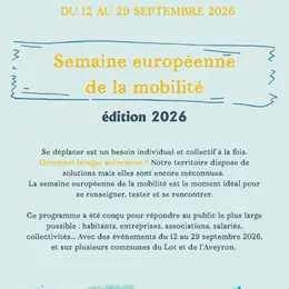 Semaine de la mobilité dans le grand Figeac