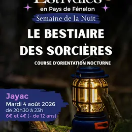 SEMAINE DE LA NUIT : Le bestiaire des sorcières - Course d'orientation nocturne
