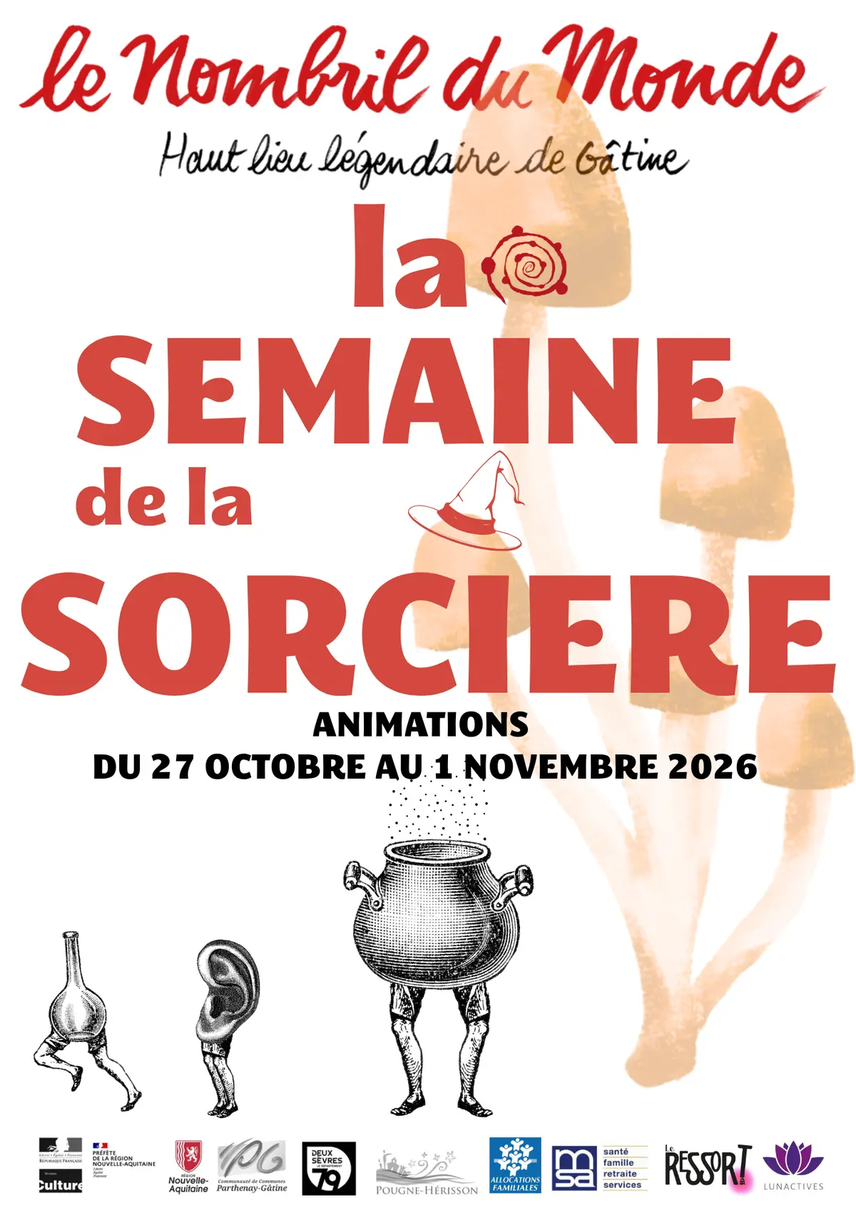 Semaine de la sorcière au Nombril du Monde : Atelier Grimoire de sorcière