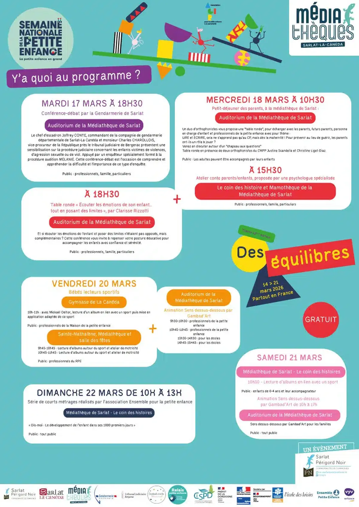 Semaine Nationale de la Petite Enfance