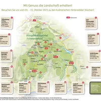 Les restaurants participants à l'évènement en 2025 DR