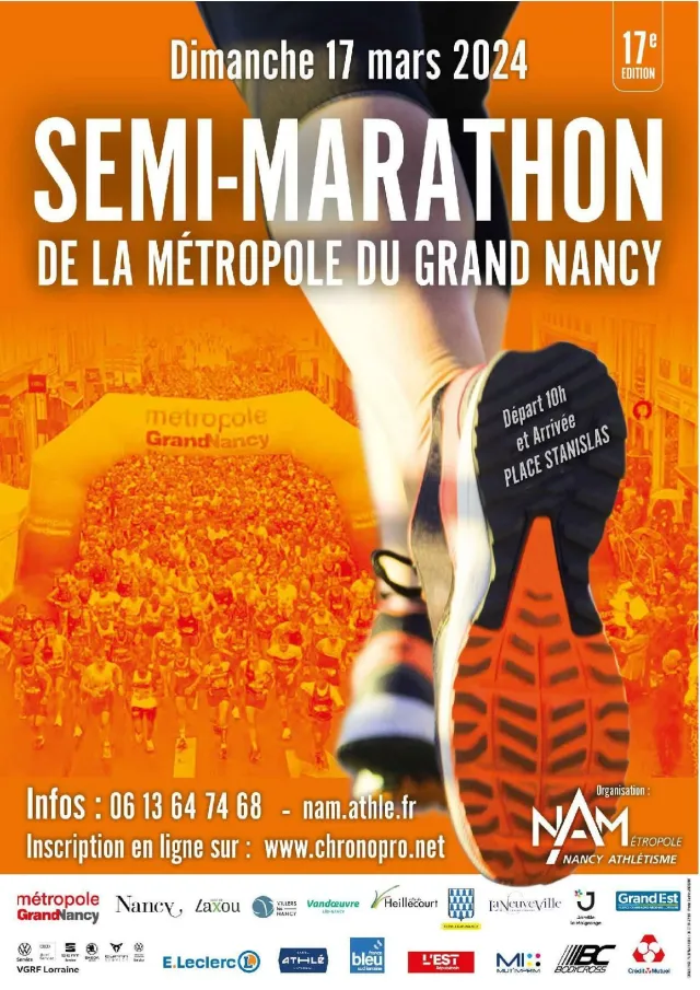 Semi-marathon de la Métropole du Grand Nancy 