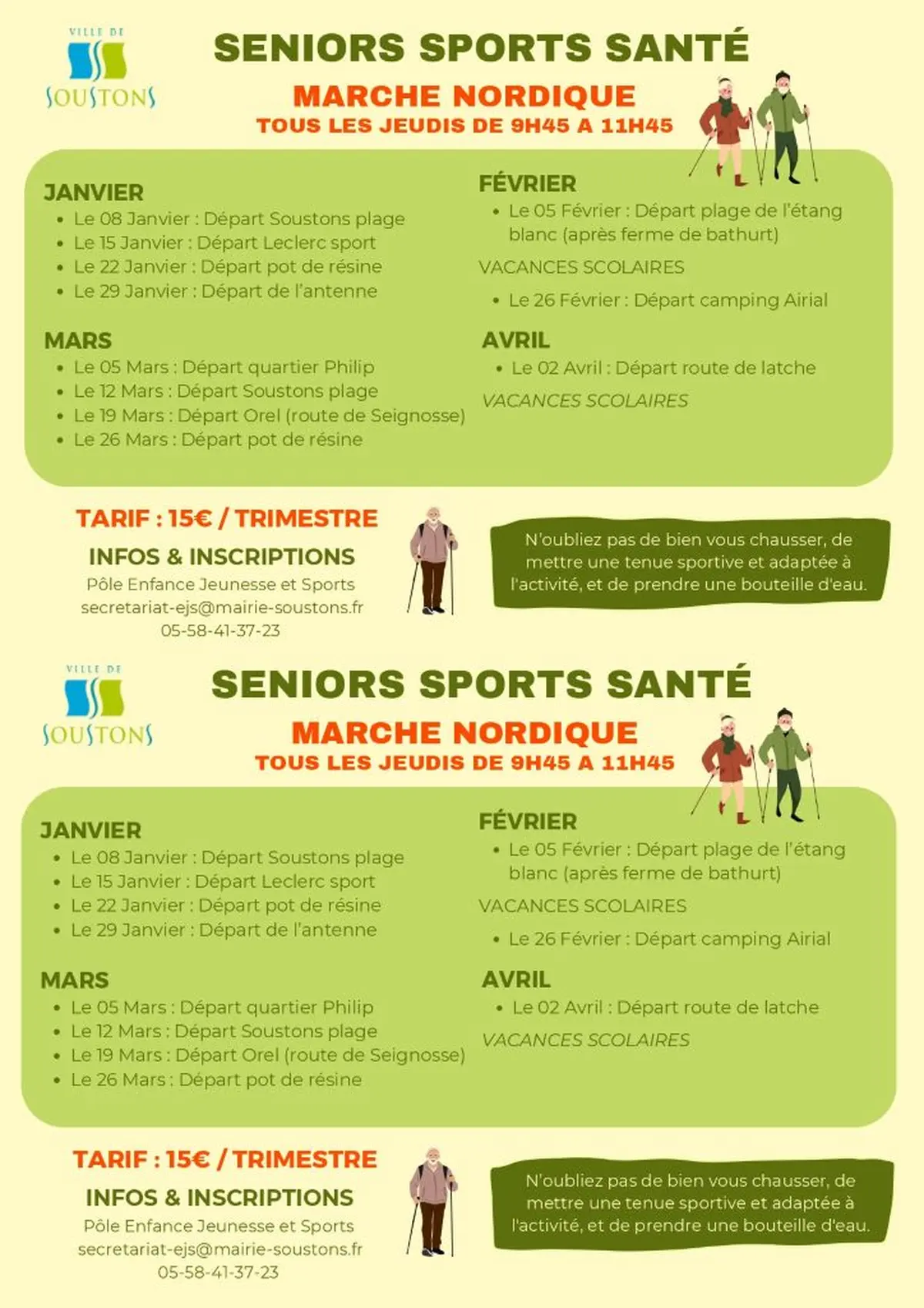 Seniors Sport Santé : entretien corporel