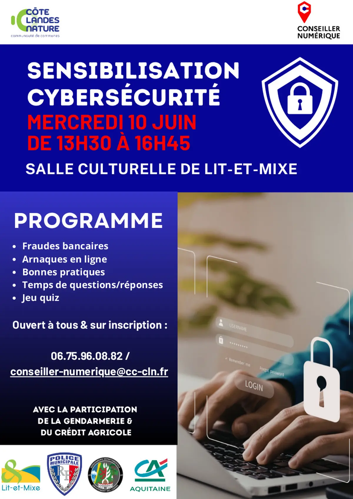 Sensibilisation cybersécurité