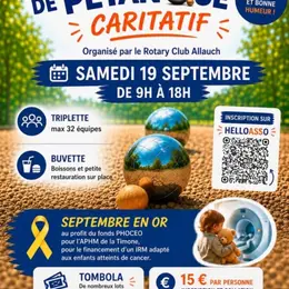 Septembre en Or - Tournoi de Pétanque