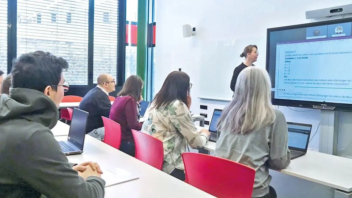 Un cours pouvant se suivre en distanciel