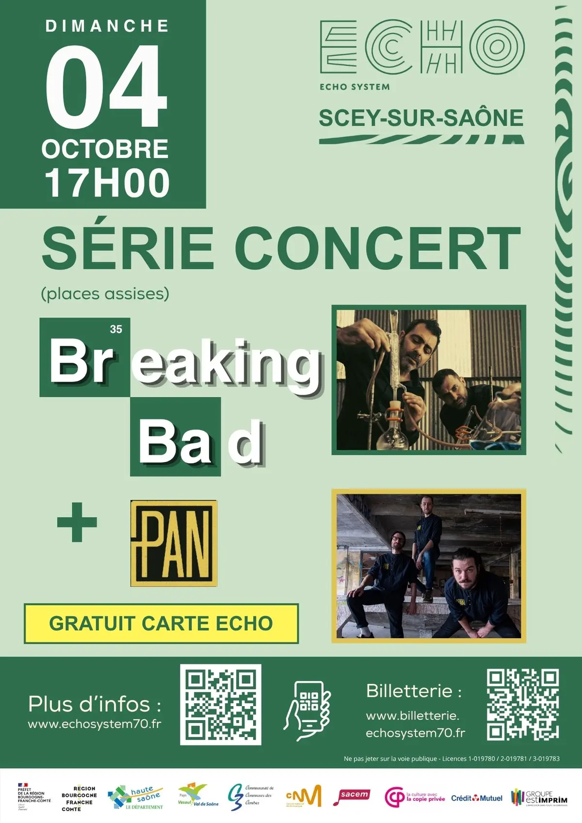 Série-concert Breaking Bad + PAN