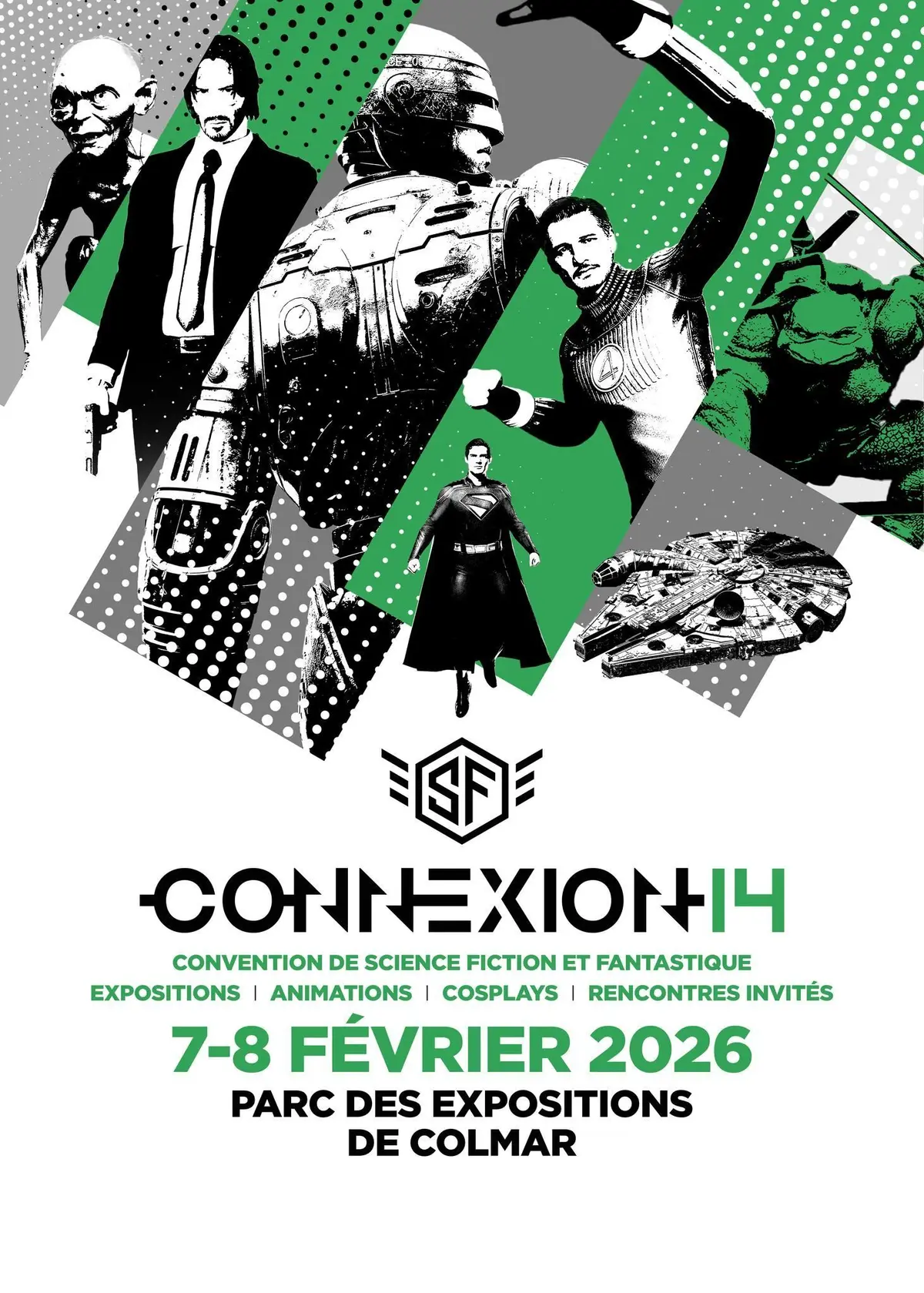 L'affiche de la SF Connexion à Colmar