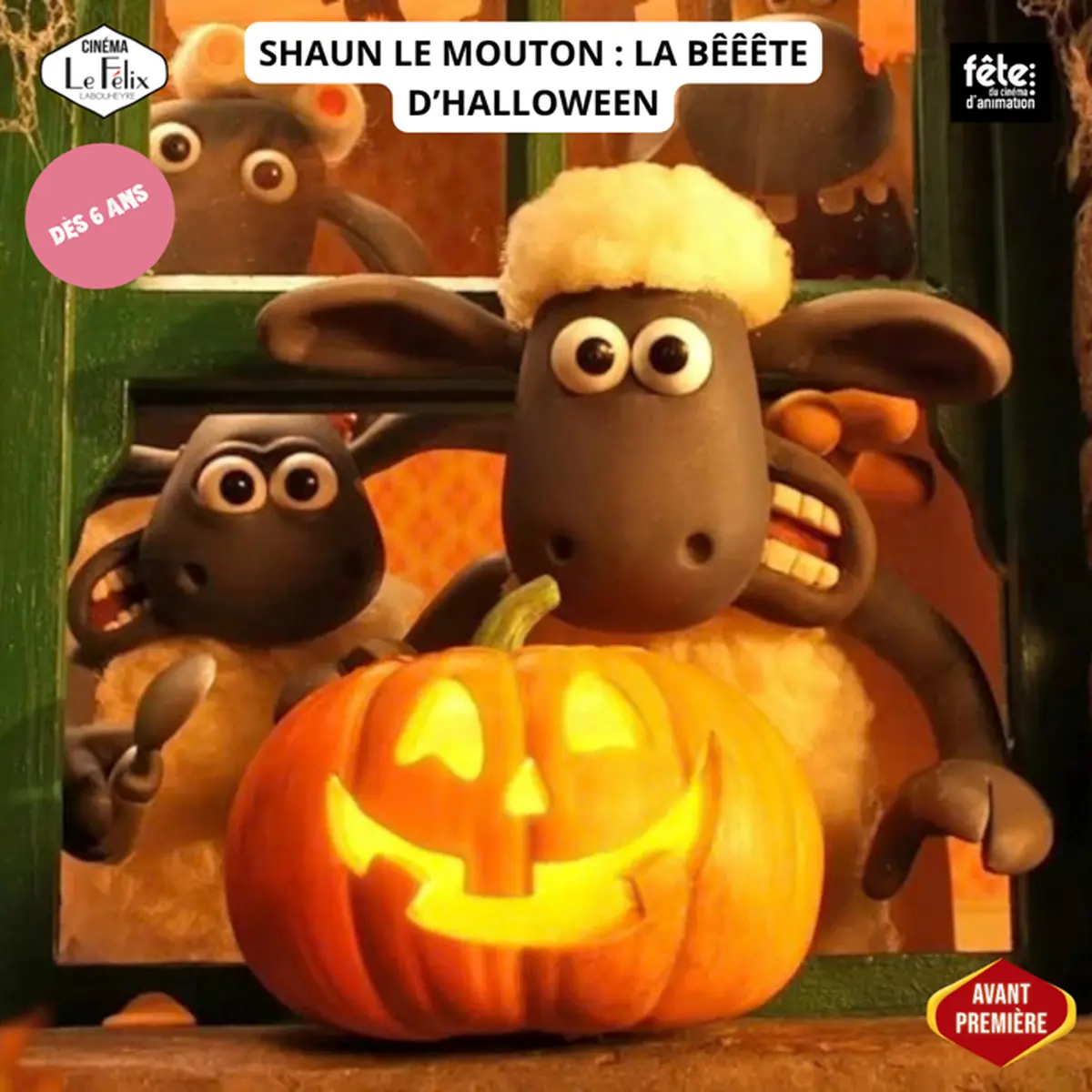 Shaun et la Bêêête d'Halloween  AVANT PREMIERE