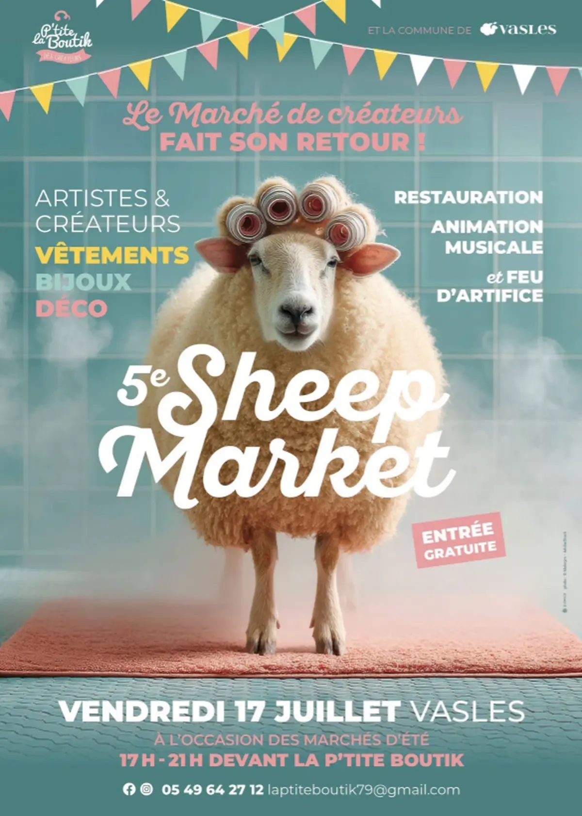 Sheep Market - Marché de Créateurs de Vasles