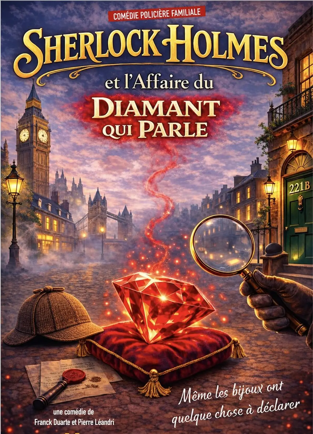 Sherlock Holmes et l'affaire du diamant qui parle