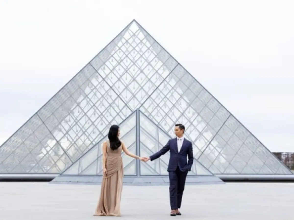 Shooting photo au Musée du Louvre à Paris
