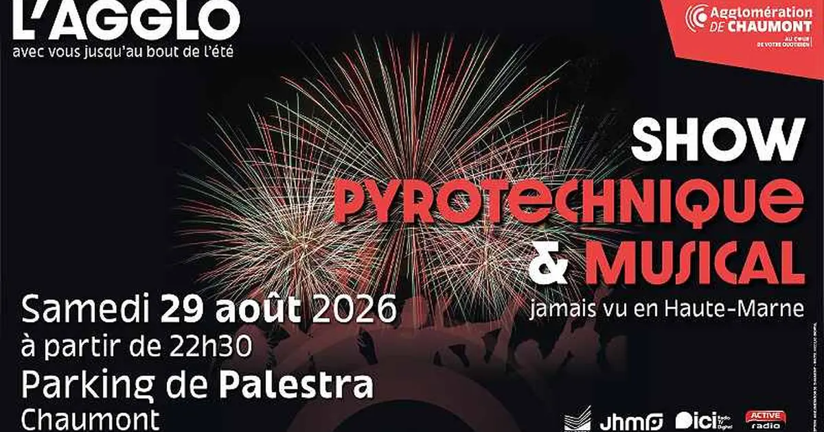 Show pyrotechnique et musical