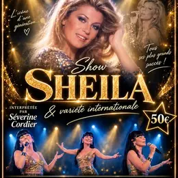 Show Sheila &amp; variété internationale interprété par Séverine Cordier