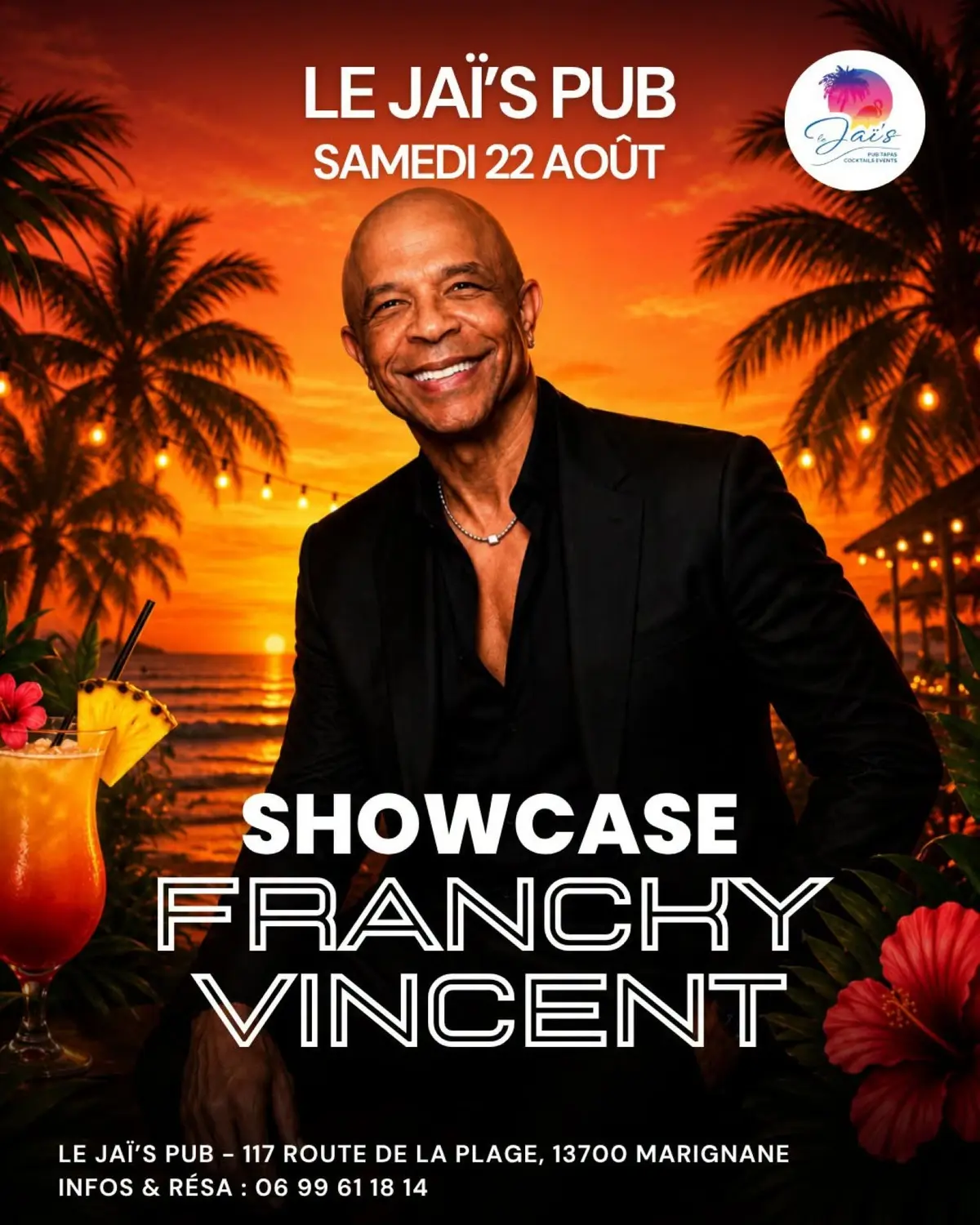 Showcase au Jaï's Pub : Francky Vincent