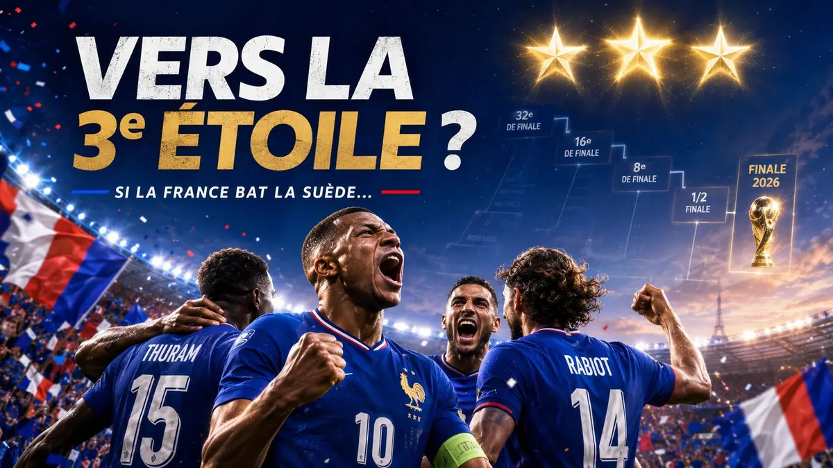 Si la France bat la Suède, la suite pourrait être énorme : vers une troisième étoile pour les Bleus ?