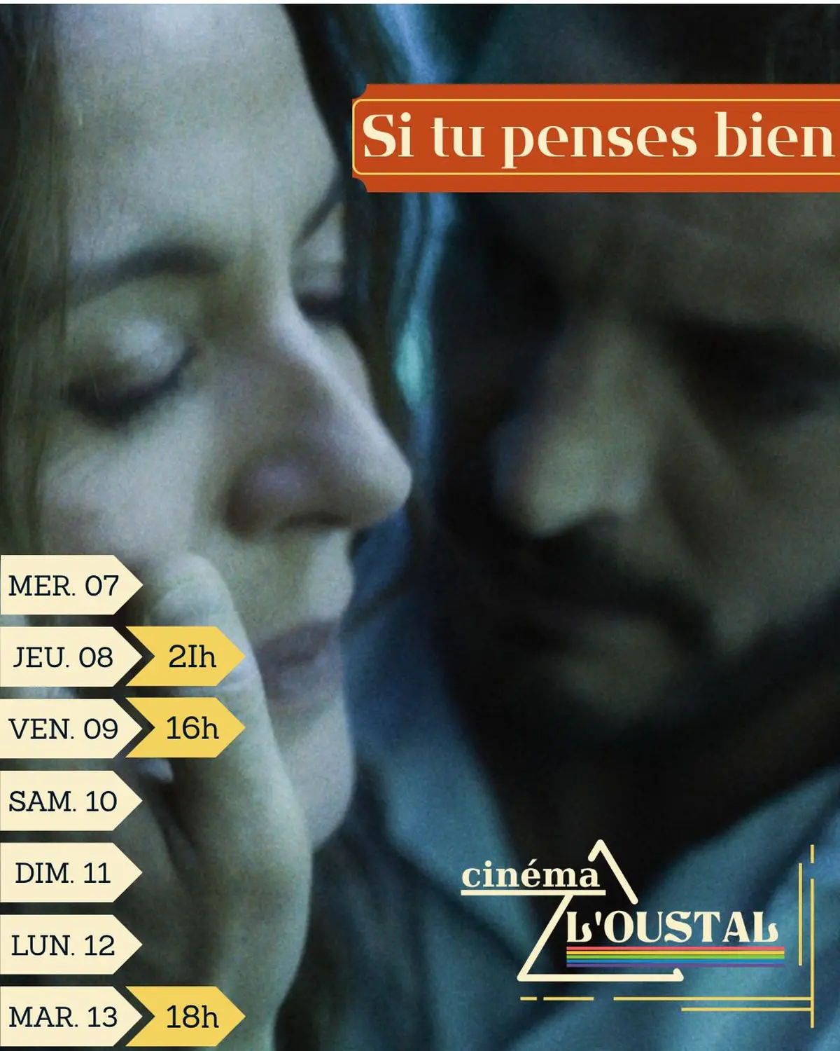 Si Tu Penses Bien, 1h34, Drame De Géraldine Nakache Avec Monia Chokri, Niels Schneider, Rudgy Pajany, Mina Kavani