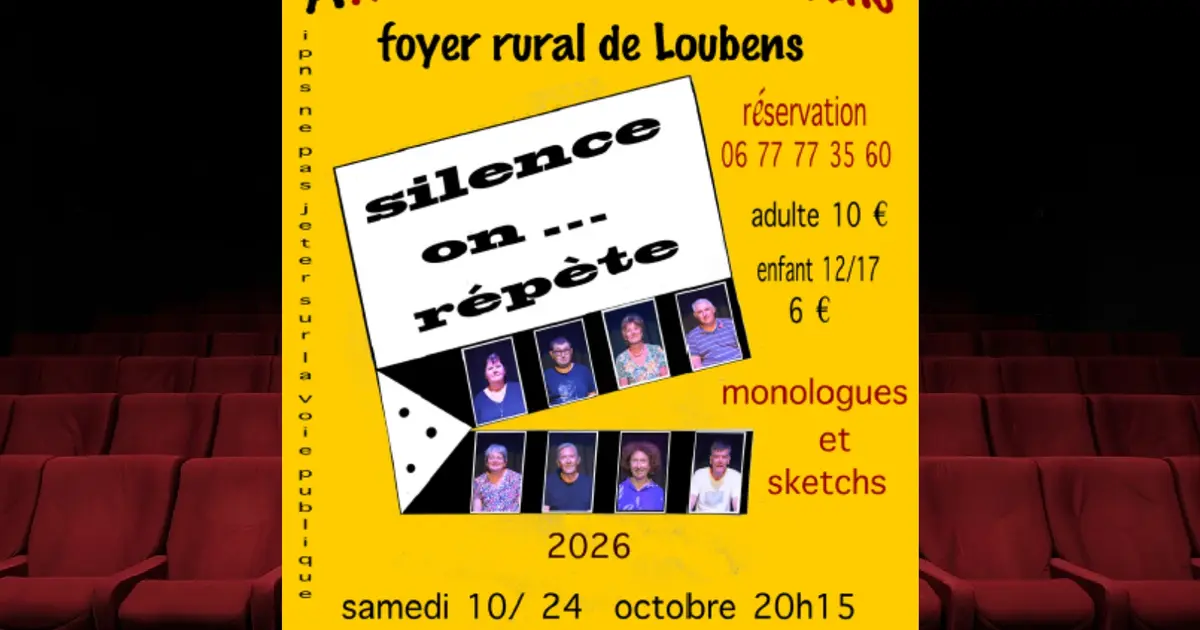 Silence on... répète