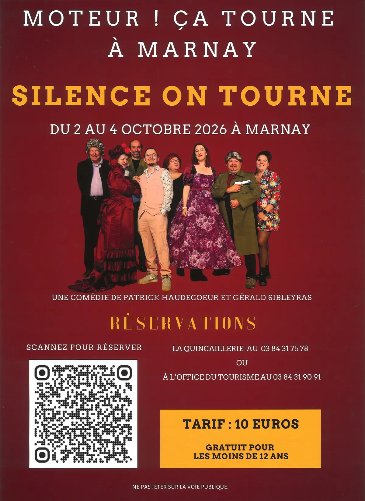 Silence on tourne