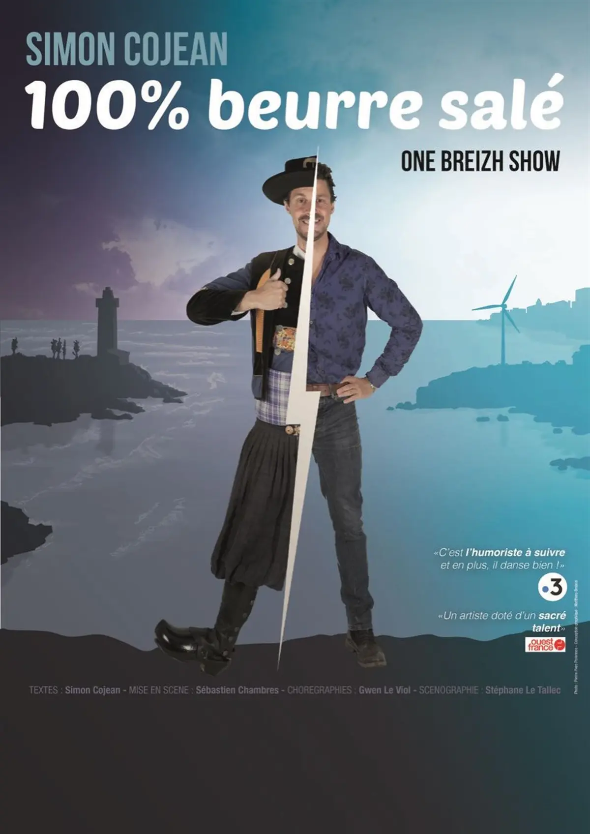 Simon Cojean dans 100% beurre salé