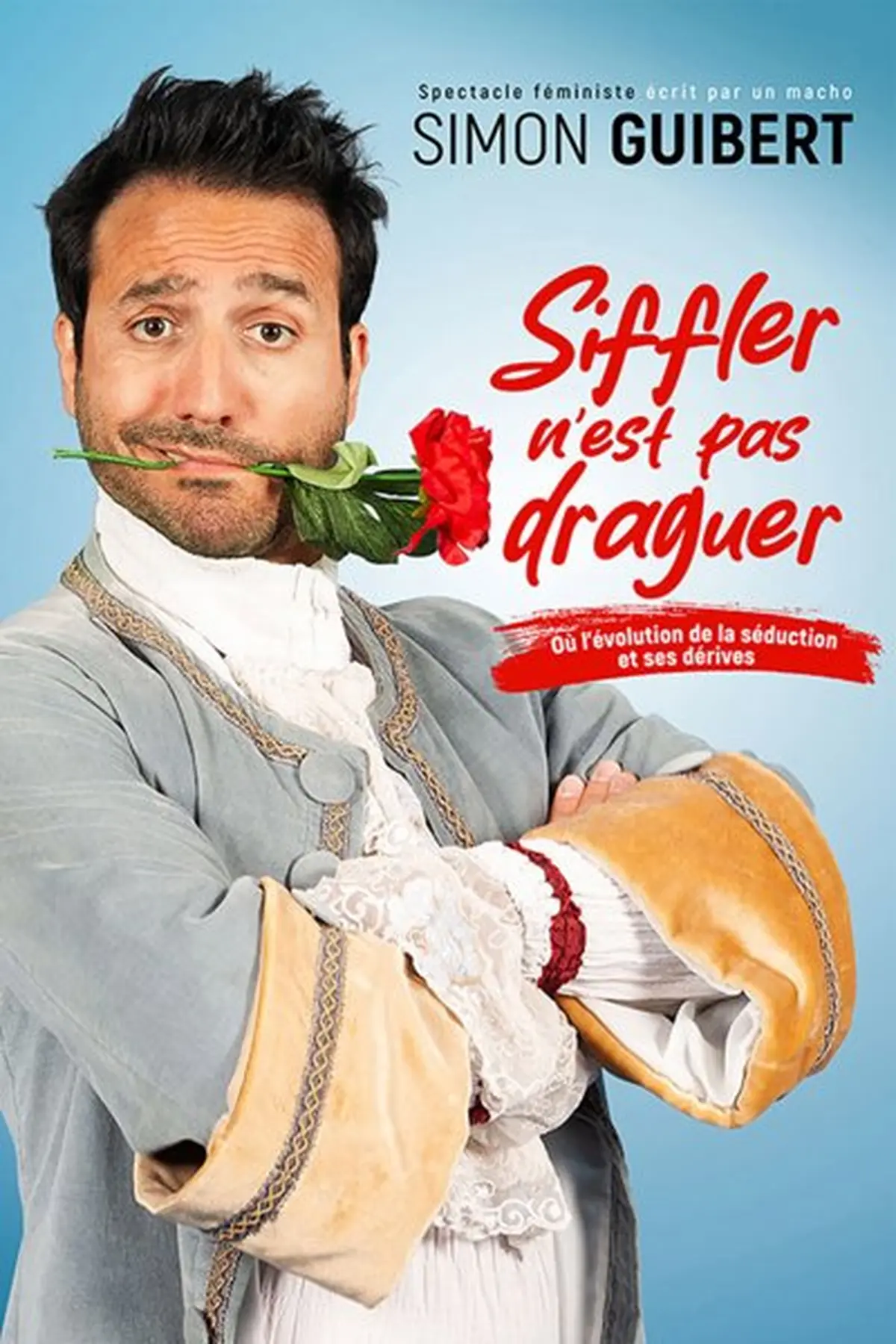 Simon Guibert dans Siffler n'est pas draguer