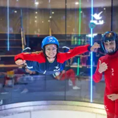 Simulateur de chute libre en soufflerie à Lyon