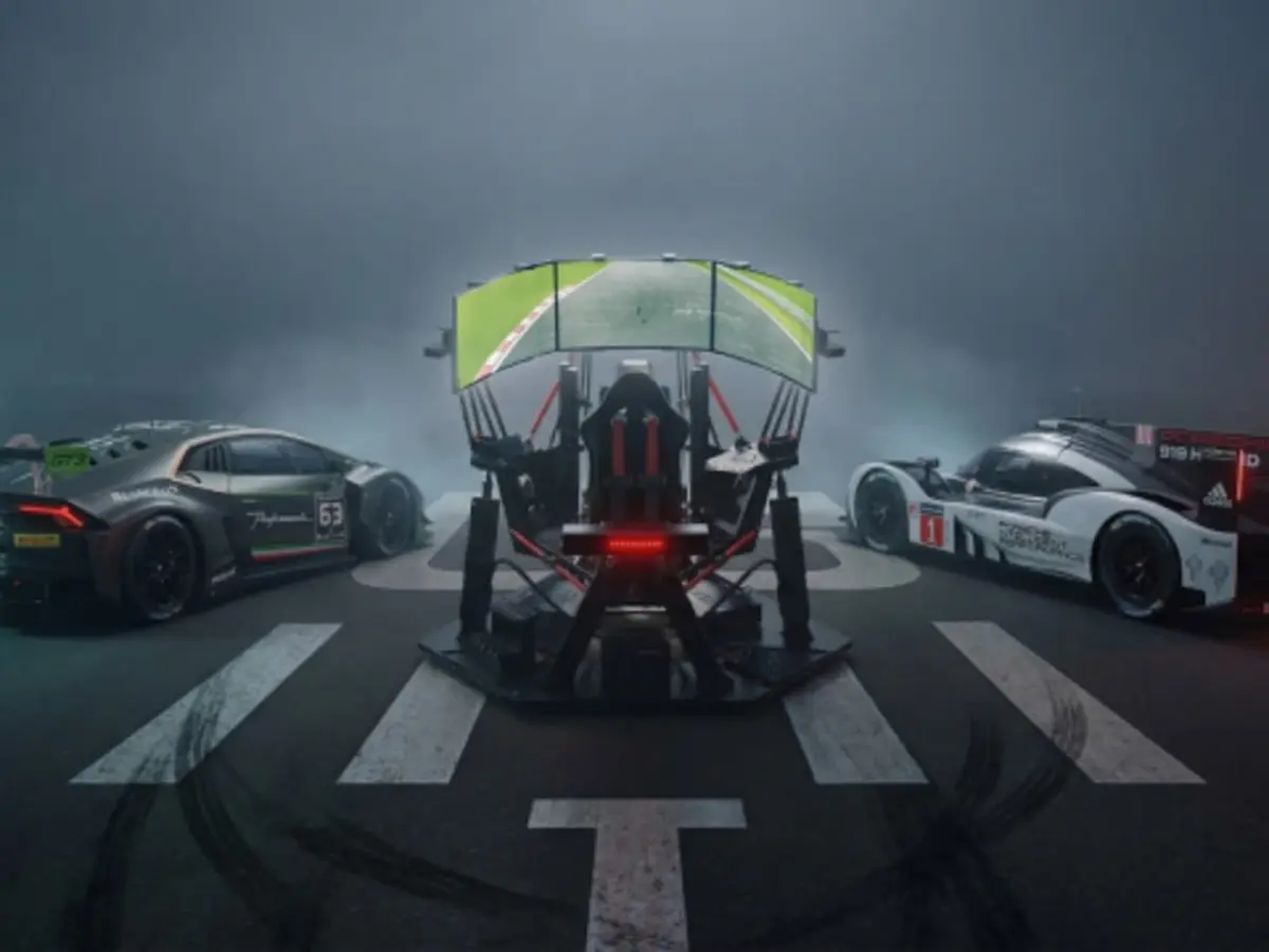Simulateur de pilotage à La Racebox à Saint-Maximin (60)