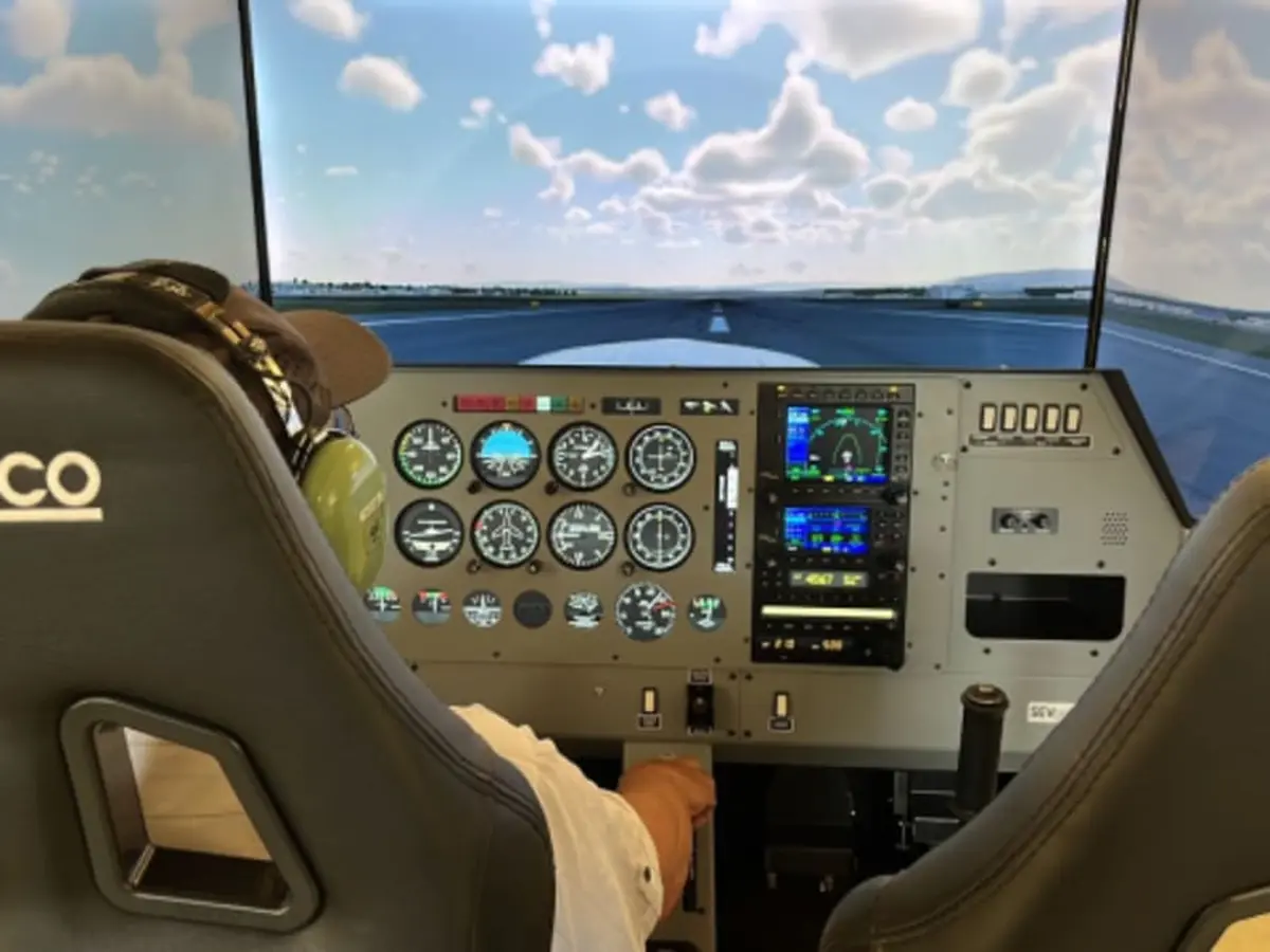 Simulateur de pilotage d'avion à Clermont-Ferrand (63)