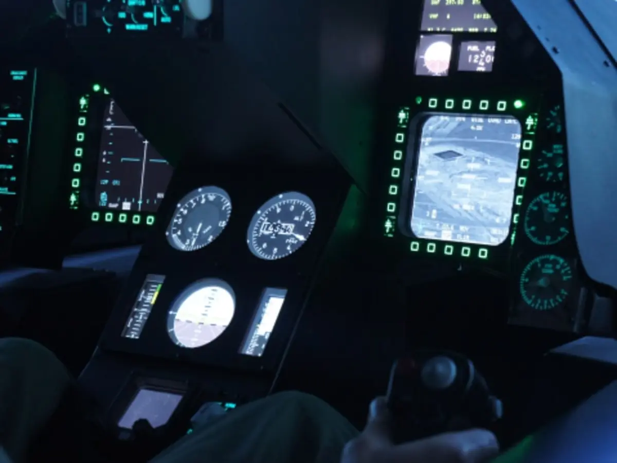 Simulateur de pilotage d'avion de chasse F-35 près d'Orly (91)
