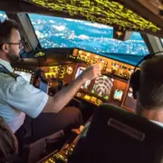Simulateur de pilotage d'avion de ligne à Noisy-le-Grand (93)