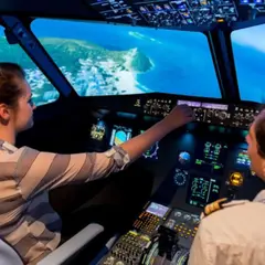 Simulateur de pilotage d'avion de ligne A320 à Lille (59)