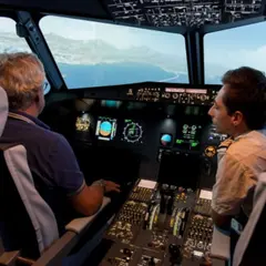 Simulateur de vol en avion de ligne A320 à Bordeaux