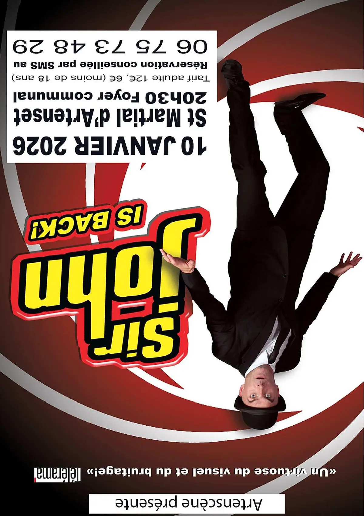 Sir John is back : visuel et bruitage